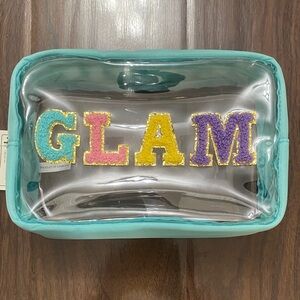 Glam Transparent Cosmetic Pouch